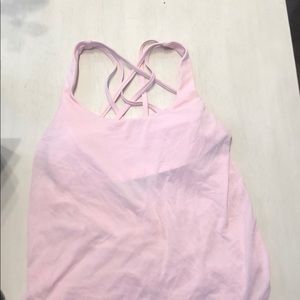 Pink Lululemon tank